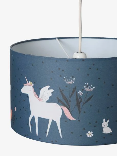 Abat-jour Pour Suspension FORÊT ENCHANTEE Bleu - Vertbaudet 5 Abat-jour Pour Suspension FORÊT ENCHANTEE Bleu - Vertbaudet – Image 3