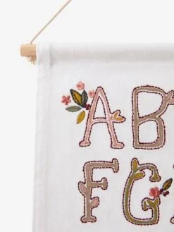 Abécédaire En Toile GRENIER Multicolore - Vertbaudet -Enfant Meubles Boutique abecedaire en toile grenier 2