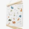 Affiche Abécédaire MINI ZOO Beige - Vertbaudet -Enfant Meubles Boutique affiche abecedaire mini zoo