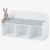 Banquette LIGNE SIRIUS Blanc/gris - Vertbaudet -Enfant Meubles Boutique banquette ligne sirius