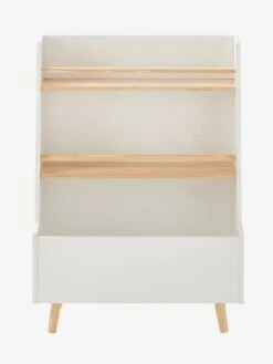Bibliothèque Avec Fond Réversible Hanoï Blanc - Vertbaudet -Enfant Meubles Boutique bibliotheque avec fond reversible hanoi 4