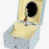 Boîte à Musique Cube Le Petit Prince Et Le Mouton - TROUSSELIER Bleu Pâle - Toutes Les Marques -Enfant Meubles Boutique boite a musique cube le petit prince et le mouton trousselier