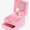 Boîte à Musique Cube Phosphorescent Ballerine - TROUSSELIER Rose - Toutes Les Marques -Enfant Meubles Boutique boite a musique cube phosphorescent ballerine trousselier