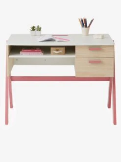 Bureau Enfant Coloriage Rose - Vertbaudet -Enfant Meubles Boutique bureau enfant coloriage 2