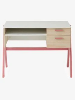 Bureau Enfant Coloriage Rose - Vertbaudet -Enfant Meubles Boutique bureau enfant coloriage 3