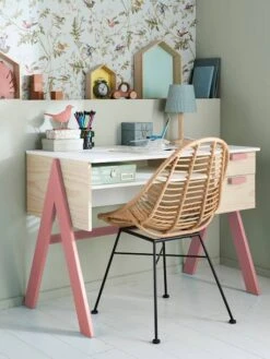 Bureau Enfant Coloriage Rose - Vertbaudet -Enfant Meubles Boutique bureau enfant coloriage 4