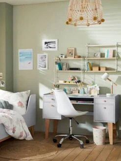 Bureau Enfant LIGNE FJORD Gris/bois - Vertbaudet -Enfant Meubles Boutique bureau enfant ligne fjord 3