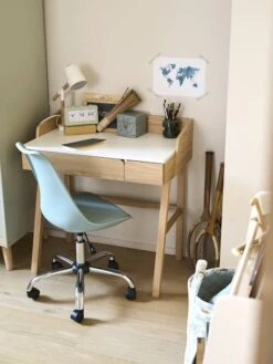 Bureau Enfant Vintage Blanc - Vertbaudet -Enfant Meubles Boutique bureau enfant vintage 4