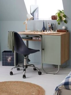 Bureau Enfant Vintage OXFORD Bleu - Vertbaudet -Enfant Meubles Boutique bureau enfant vintage oxford 4