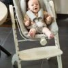 Chaise évolutive + Tablette Newborn Evosit CHILDHOME écru - Childhome -Enfant Meubles Boutique chaise evolutive tablette newborn evosit childhome