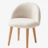 Chaise Fausse Fourrure Maternelle Ivoire - Vertbaudet -Enfant Meubles Boutique chaise fausse fourrure maternelle