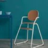 Chaise Haute Design Tibu CHARLIE CRANE Gris/blanc/bois - Charlie Crane -Enfant Meubles Boutique chaise haute design tibu charlie crane