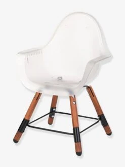 Chaise Haute Evolu 2 + Arceau CHILDHOME Transparent Naturel - Childhome -Enfant Meubles Boutique chaise haute evolu 2 arceau childhome 1