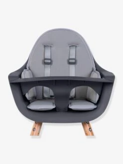 Chaise Haute Evolu 2 CHILDHOME + Coussin Néoprène Anthracite/gris - Childhome -Enfant Meubles Boutique chaise haute evolu 2 childhome coussin neoprene 1