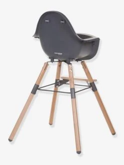 Chaise Haute Evolu 2 CHILDHOME + Coussin Néoprène Anthracite/gris - Childhome -Enfant Meubles Boutique chaise haute evolu 2 childhome coussin neoprene 3