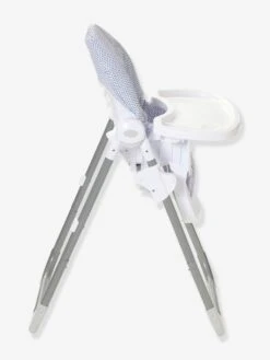 Chaise Haute EvoluSeat Chevrons Bleu - Vertbaudet -Enfant Meubles Boutique chaise haute evoluseat 3