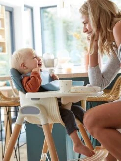 Chaise Haute évolutive 2 Hauteurs Vertbaudet High & Low Bleu - Vertbaudet -Enfant Meubles Boutique chaise haute evolutive 2 hauteurs vertbaudet high low 2