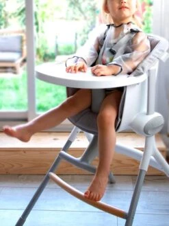 Chaise Haute évolutive BEABA Up & Down Gris - Beaba -Enfant Meubles Boutique chaise haute evolutive beaba up down 2
