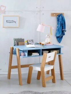 Chaise Maternelle, Assise 30 Cm LIGNE ARCHITEKT Blanc/bois - Vertbaudet -Enfant Meubles Boutique chaise maternelle assise 30 cm ligne architekt 3