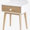 Chevet Avec Poignées Personnalisables LIGNE CONFETTI Blanc - Vertbaudet -Enfant Meubles Boutique chevet avec poignees personnalisables ligne confetti