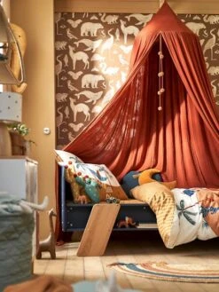 Ciel De Lit En Gaze De Coton WILD SAHARA Terracotta - Vertbaudet 10 Ciel De Lit En Gaze De Coton WILD SAHARA Terracotta - Vertbaudet -Enfant Meubles Boutique ciel de lit en gaze de coton wild sahara 3
