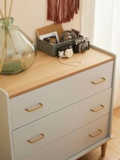 Commode Prof. 42 Cm LIGNE SIXTIES Vert D'eau - Vertbaudet -Enfant Meubles Boutique commode prof. 42 cm ligne sixties 3