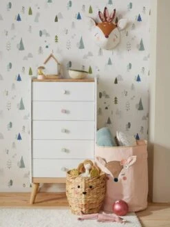 Commode Semainier Avec Poignées Personnalisables LIGNE CONFETTI Blanc - Vertbaudet 7 Commode Semainier Avec Poignées Personnalisables LIGNE CONFETTI Blanc - Vertbaudet -Enfant Meubles Boutique commode semainier avec poignees personnalisables ligne confetti 2