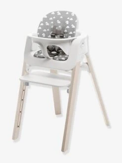 Coussin D’assise Pour Chaise Haute Steps STOKKE Gris/nuages - Stokke -Enfant Meubles Boutique coussin dassise pour chaise haute steps stokke 3