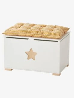 Coussin De Coffre Moutarde - Vertbaudet -Enfant Meubles Boutique coussin de coffre 5