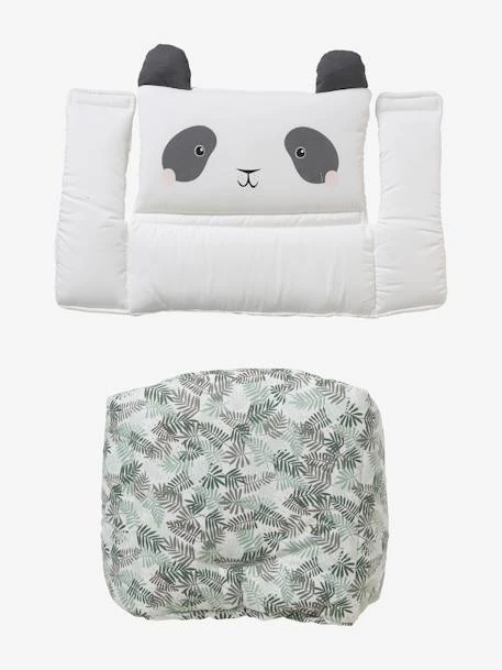 Coussin Pour Chaise Haute évolutive HANOÏ Panda - Vertbaudet 4 Coussin Pour Chaise Haute évolutive HANOÏ Panda - Vertbaudet – Image 2