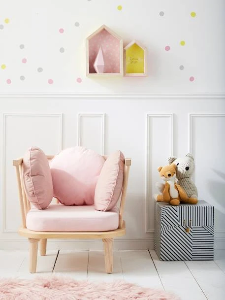 Fauteuil Rétro Rose - Vertbaudet 6 Fauteuil Rétro Rose - Vertbaudet – Image 4