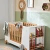 Lit Bébé Avec Barrière Amovible + Rangement Bibliothèque LIGNE PIROUETTE Blanc - Vertbaudet 1 Lit Bébé Avec Barrière Amovible + Rangement Bibliothèque LIGNE PIROUETTE Blanc - Vertbaudet -Enfant Meubles Boutique lit bebe avec barriere amovible rangement bibliotheque ligne pirouette