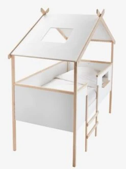Lit Cabane Enfant Robinson Blanc - Vertbaudet -Enfant Meubles Boutique lit cabane enfant robinson 3