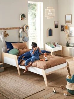 Lit Enfant évolutif 3 Tailles LIGNE RETRO Blanc Mate - Vertbaudet -Enfant Meubles Boutique lit enfant evolutif 3 tailles ligne retro 4