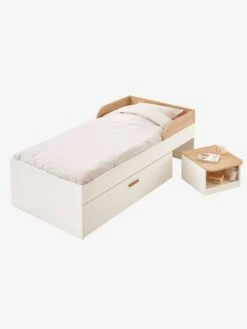 Lit Enfant Multi Rangements HAPPY Blanc - Vertbaudet -Enfant Meubles Boutique lit enfant multi rangements happy 2