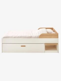 Lit Enfant Multi Rangements HAPPY Blanc - Vertbaudet -Enfant Meubles Boutique lit enfant multi rangements happy 4