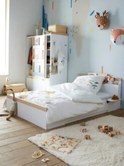 Lit évolutif Enfant LIGNE ABC Blanc - Bois - Vertbaudet -Enfant Meubles Boutique lit evolutif enfant ligne abc 5