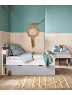 Lit évolutif LIGNE PASSE-PASSE Blanc - Vertbaudet 11 Lit évolutif LIGNE PASSE-PASSE Blanc - Vertbaudet -Enfant Meubles Boutique lit evolutif ligne passe passe 4