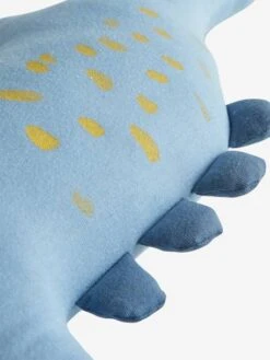 Lot De 2 Coussins PETIT DINO Bleu / Kaki - Vertbaudet -Enfant Meubles Boutique lot de 2 coussins petit dino 2
