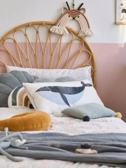 Lot De 2 Coussins SOUS L'OCÉAN Bleu - Vertbaudet -Enfant Meubles Boutique lot de 2 coussins sous locean 2