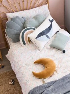 Lot De 2 Coussins SOUS L'OCÉAN Bleu - Vertbaudet -Enfant Meubles Boutique lot de 2 coussins sous locean 4