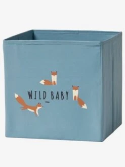 Lot De 3 Bacs De Rangement Baby Fox Lot Bleu - Vertbaudet -Enfant Meubles Boutique lot de 3 bacs de rangement baby fox 2
