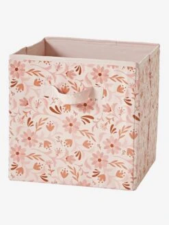 Lot De 3 Bacs De Rangement FLEURETTES Rose - Vertbaudet -Enfant Meubles Boutique lot de 3 bacs de rangement fleurettes 2