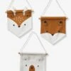 Lot De 3 Fanions Animaux GREEN FOREST Blanc - Vertbaudet -Enfant Meubles Boutique lot de 3 fanions animaux green forest