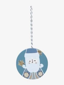 Lot De 6 Boules Plates De Noël Scandinave Bois - Vertbaudet -Enfant Meubles Boutique lot de 6 boules plates de noel scandinave 3