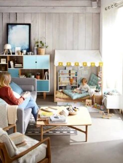 Matelas De Sol Bleu/vert - Vertbaudet -Enfant Meubles Boutique matelas de sol 2