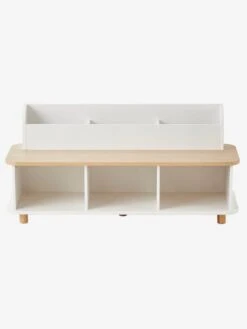 Meuble à Chaussures LIGNE PTILOU Blanc/bois - Vertbaudet -Enfant Meubles Boutique meuble a chaussures ligne ptilou 2