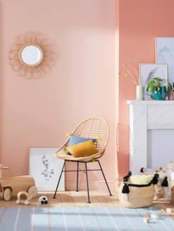 Miroir En Rotin Hélios Marron - Vertbaudet -Enfant Meubles Boutique miroir en rotin helios 2