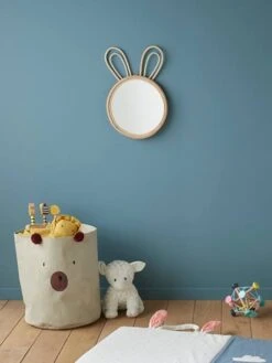 Miroir Rotin Lapin Rotin - Vertbaudet -Enfant Meubles Boutique miroir rotin lapin 3