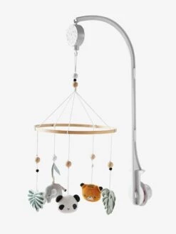 Mobile Musical HANOÏ Vert / Multicolore - Vertbaudet -Enfant Meubles Boutique mobile musical hanoi 2